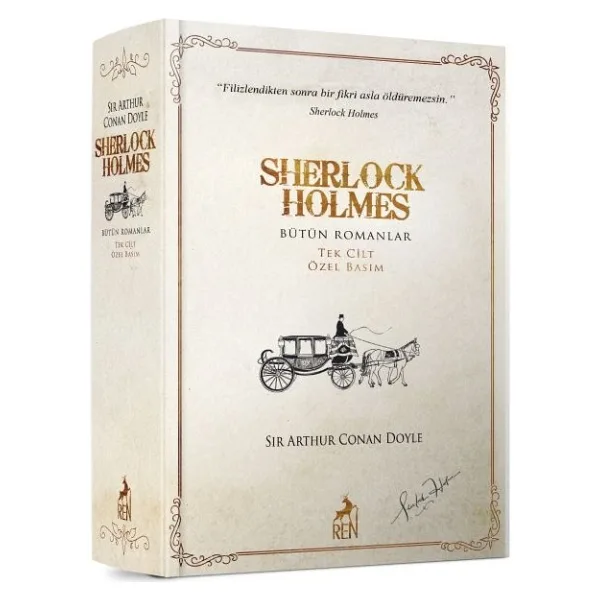 Sherlock Holmes Bütün Romanlar Tek Cilt (Özel Basım)
