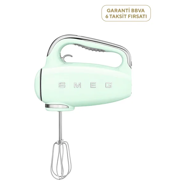 Smeg 50's Style Retro HMF01PGEU 250 W El Mikseri Pastel Yeşil