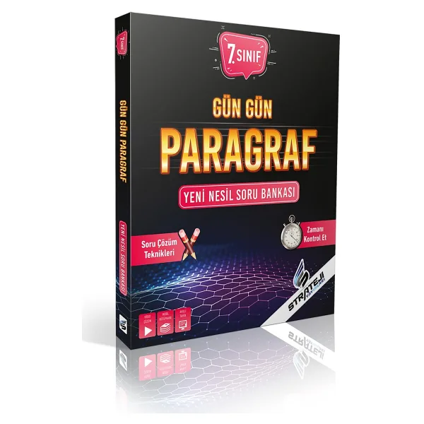 Strateji Yayınları 7.sınıf Gün Gün Paragraf Soru Bankası