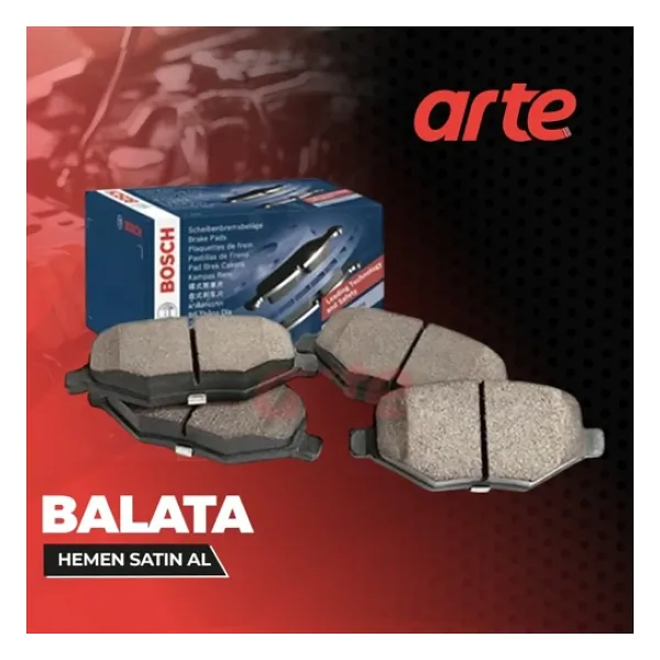 Toyota Rav4 2008-2013 Uyumlu Bosch Ön Fren Balatası