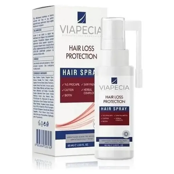 Viapecia Dökülmeye Karşı 60 ml Saç Spreyi