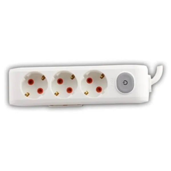 Viko Multi-let 90117301 Topraklı Anahtarlı Beyaz 1 m 3'lü Priz