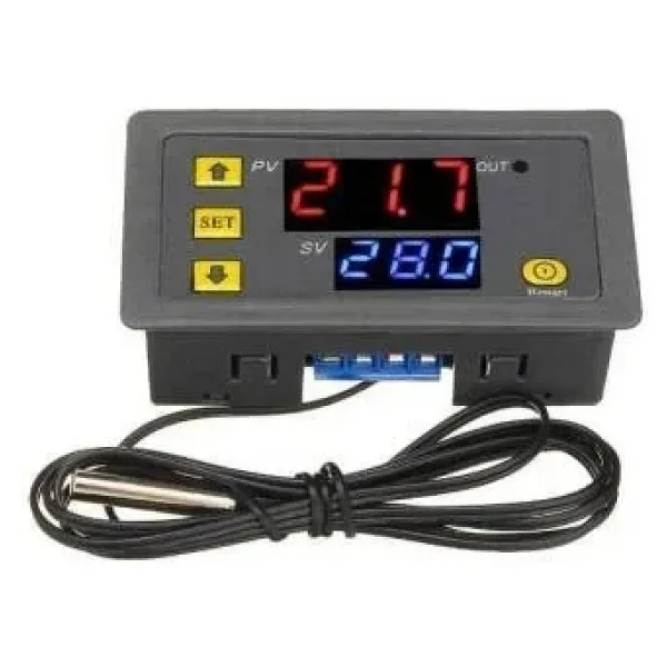 W3230 Röle Çıkışlı Termostat 220V Sıcaklık Kontrol Cihazı