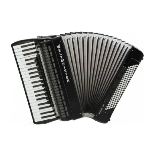 Weltmeister Cassotto 41/120 Akordeon (Siyah) 120 Bas Profesyonel Konser Serisi