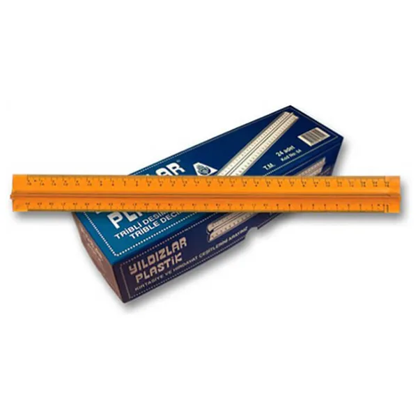 Yıldızlar Tribli Desimetre 30 Cm Cetvel