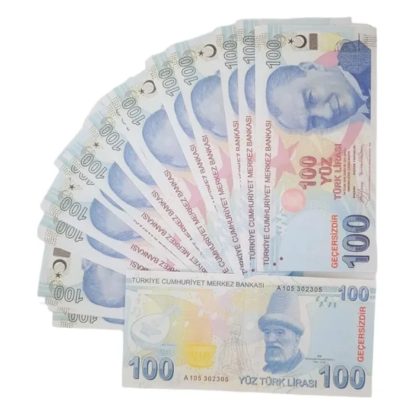 300 Adet 100 TL Sahte Para Geçersiz Düğün Parası Parti Şaka Malzemesi