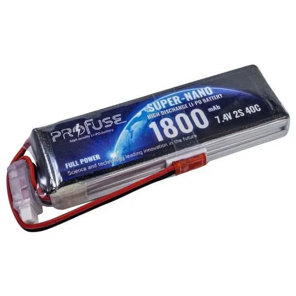 7,4V 2S 1800mAh 40C Lipo Batarya