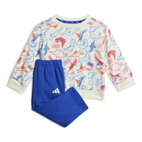 Adidas Seasonal Essentials Adiraptor French Terry JN2233 Bej Bebek Eşofman Takımı