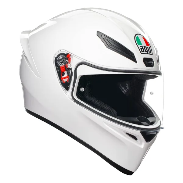 Agv K1 S Beyaz Full Face Motor Kaskı