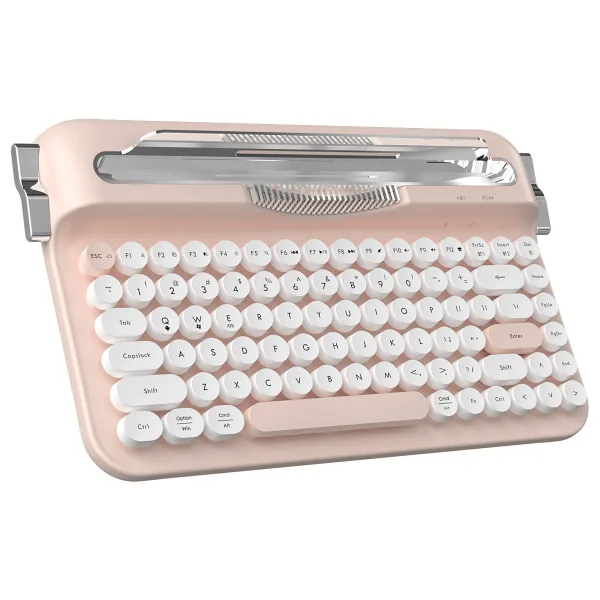 Ajazz AF84 TKL Pembe Kablosuz Klavye