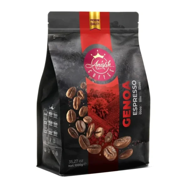 Anisah Genoa Espresso Çekirdek Kahve 1 kg