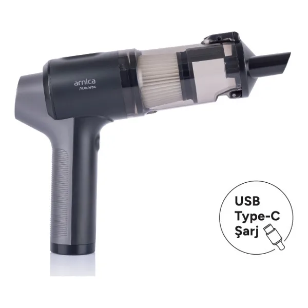 Arnica Autovac ET13370 Şarjlı Araç Süpürgesi