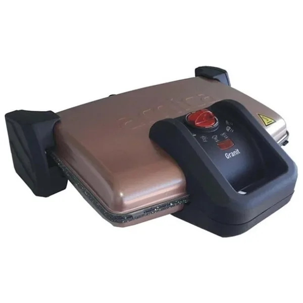 ARNICA Granit Rose Tost Makinesi 1750 W Çift Taraflı 6 Dilim Kapasite ile Şık Tasarım