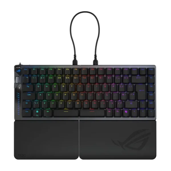 Asus ROG Falcata RGB %75 TKL HFX V2 Magnetic Switch Kablolu/Kablosuz Mekanik Oyuncu Klavyesi