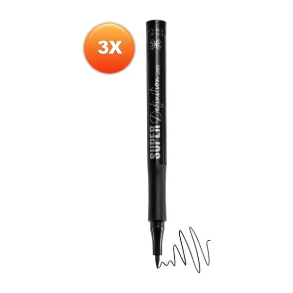 Avon True Super Definition Siyah 3 Adet Eyeliner