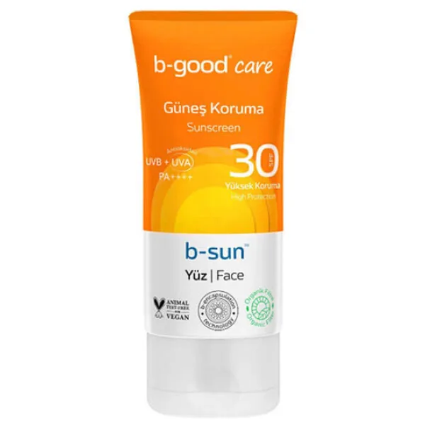 B-Good Care B-Sun 50 ml 30 Faktör Yüz Güneş Kremi