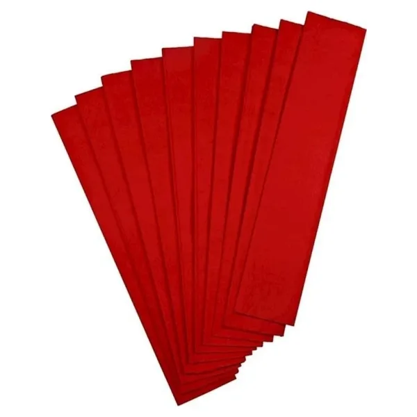 Bafix Krapon Kağıdı 50X200 Cm Kırmızı (10 Lu Paket)