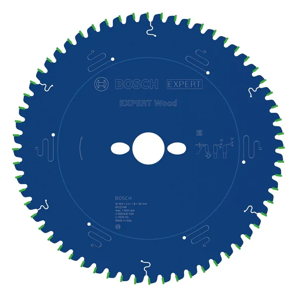 Bosch 2608642530 254x30 mm 60 Diş Ahşap Daire Testere Bıçağı