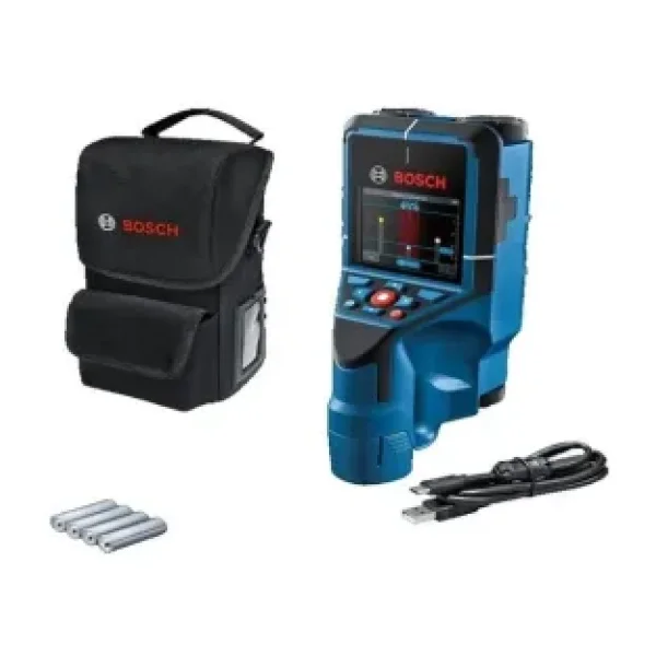 Bosch D-Tect 200 C 4 x AA Pil Bez Çantalı Duvar Tarama Dedektörü