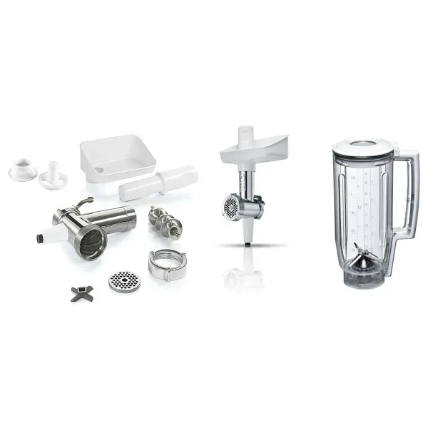 Bosch Mum2 Mutfak Şefi Makineleri Için Kıyma - Içli Köfte Aparatı ve Blender Aparatı