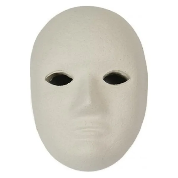 Boyanabilir Karton Yüz Maske (1 Adet)