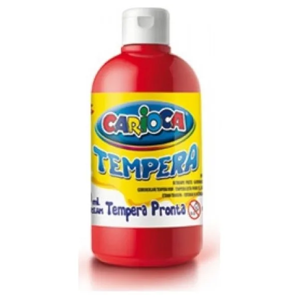 Carioca Süper Yıkanabilir 500 ml Kırmızı Tempera Boyası