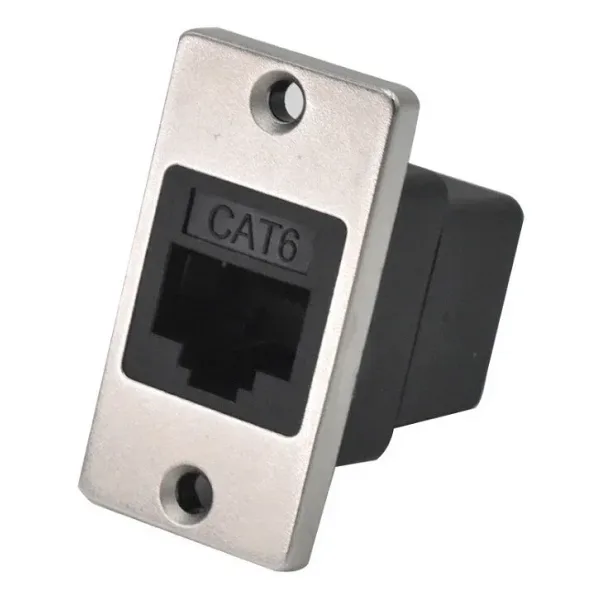 CAT6 RJ45 Dişi Panel Tipi Konnektör - SCAT6-C