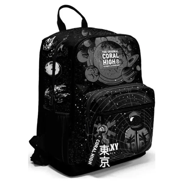 Coral High 23644 Galaxy Desenli Okul Sırt Çantası