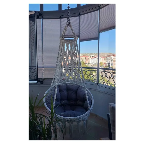 FABRİCAHOME Makrome Salıncak Minderi 130x50cm ( Sadece Minder )