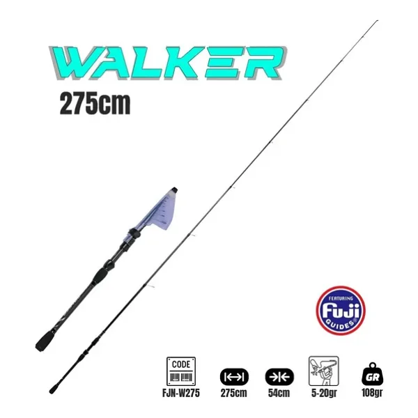 Fujin Walker 275 cm 5-20 gr Teleskopik Olta Kamışı