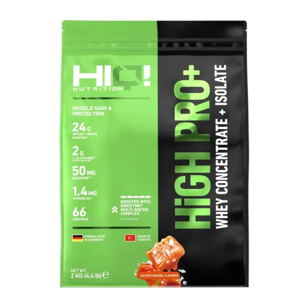Hiq Nutrition High Pro+ 2000 gr Whey Protein Tozu