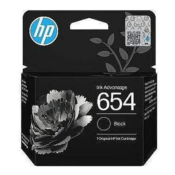 HP 654 7FP39UE Siyah Kartus