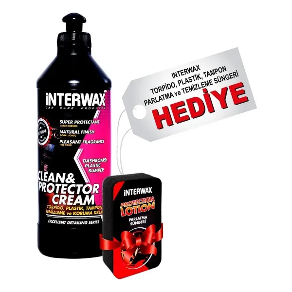 İnterwax Torpido Parlatıcı ve Bakım Kremi 500 ml
