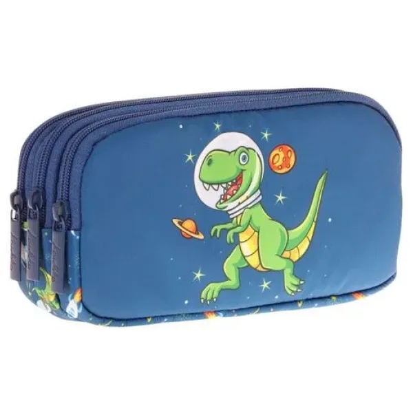 Kaukko L8252 Toys Dinosaur 3 Bölmeli Kalemlik