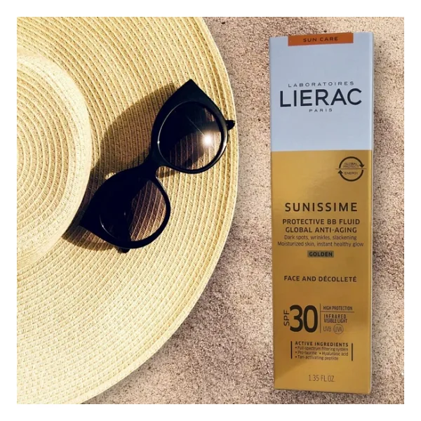 Lierac Sunissime Protective BB Fluid Dore 40 ml 30 Faktör Renkli Güneş Kremi