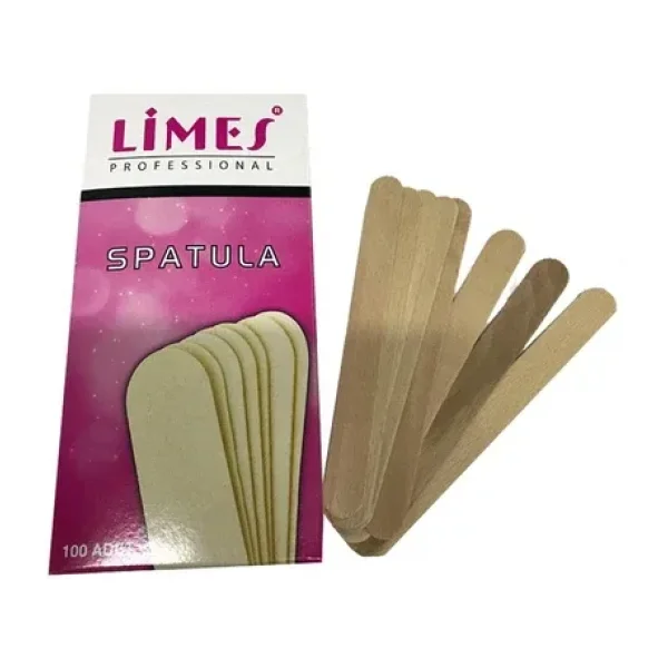 Limes Tahta Ağda Spatulası 100Lü