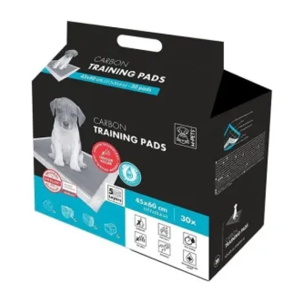 M-Pets Karbonlu Yavru Köpek Çiş Eğitim Pedi 45x60cm 30lu