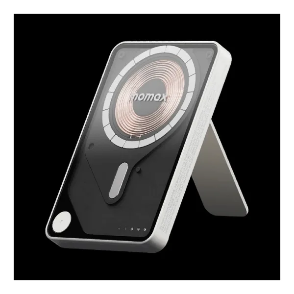 Momax 1-Power X Pro Beyaz 5000 mAh Hızlı Şarj Kablosuz Powerbank