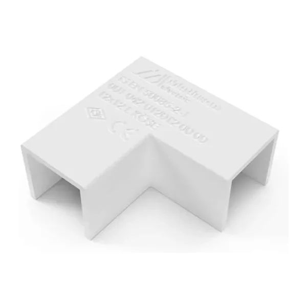 Mutlusan L Köşe Beyaz 12X12 mm