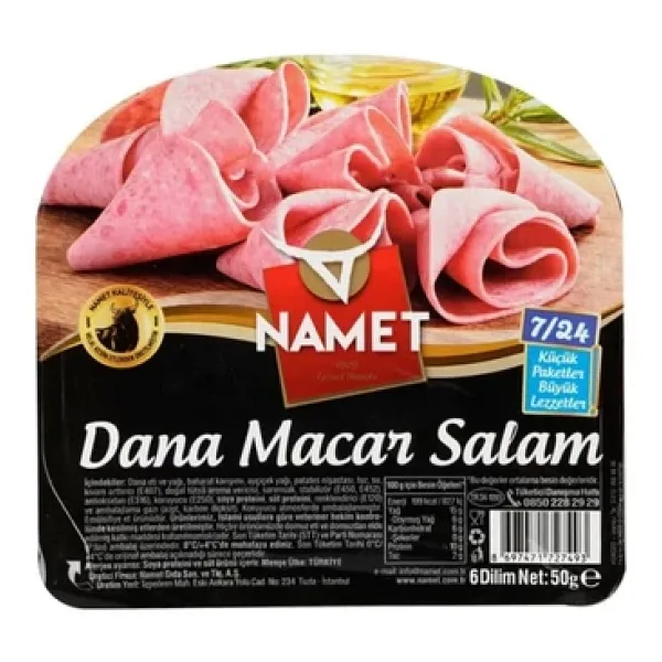 Namet 7/24 50 gr Dana Macar Salam