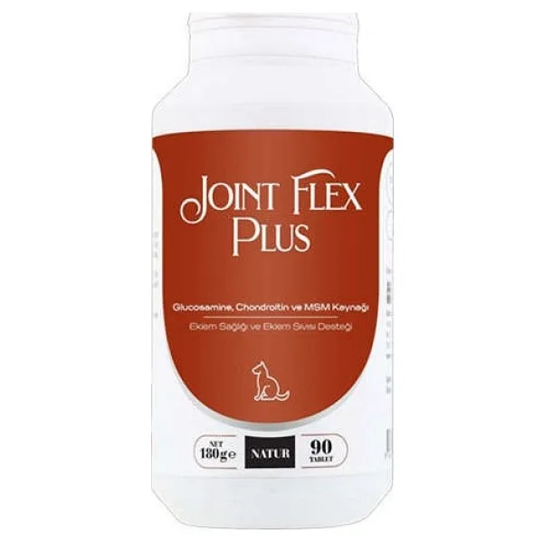 Natur Joint Flex-Plus 90 Tablet Köpekler için Eklem Destekleyici Vitamin