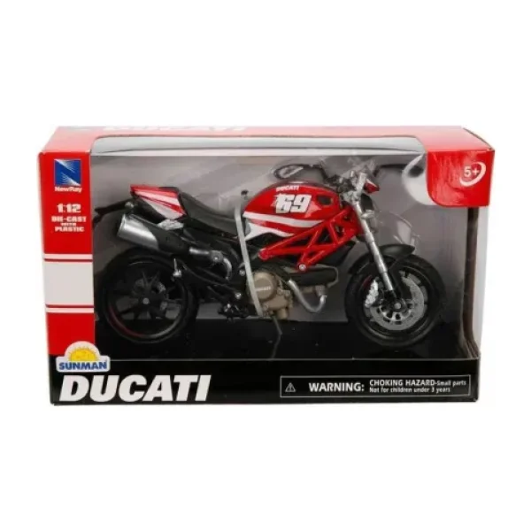 Nessiworld 57523 Sun-Nry- 1 12 Mtr Ducatı Manster 796 N 69 Krmz