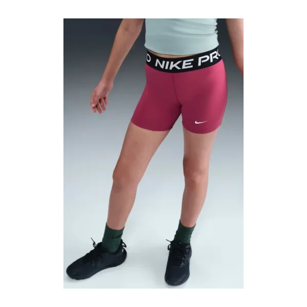 Nike Pro Dri Fit Girl's 2 inch Shorts Kız Çocuk Tayt Şort Kırmızı