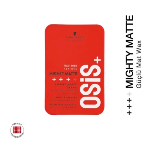 Osis 4 Mighty Matte Güçlü Tutucu 85 ml Mat Wax