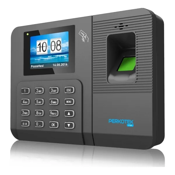 Perkotek P20 Id Parmak İzi Kart Okuyucu Sifre Wıfı Personel Takip Cihazi