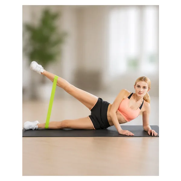 Pilates Direnç Lastiği Fitness Yoga Ve Evde Spor İçin Çok Amaçlı Bant
