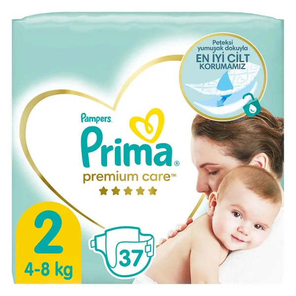 Prima Premium Care 2 Numara Mini 37'li Bebek Bezi