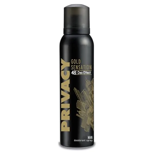 PRIVACY Gold Men Sym Deodorant, 150 Mililitre