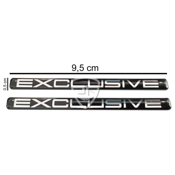 Redline Grafik 2 Adet Gümüş Exclusive 3d Sticker