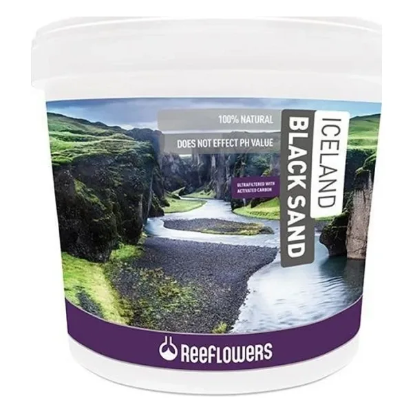 ReeFlowers Iceland Black Sand Akvaryum Kumu (3-5 Mm) 7 Kg IBS7K2